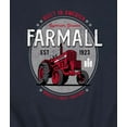 thumbnail image 3 of Case IH - Farmall Worlds Finest Tractor  - Men's Crew Fleece Sweatshirt, 3 of 5