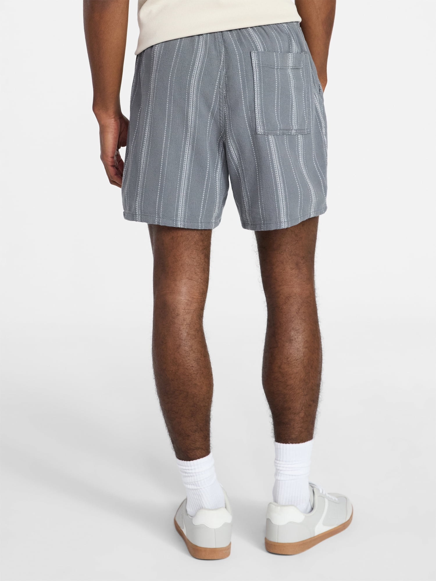 No Boundaries Textured Shorts, 6" Inseam, Men's XS-5XL