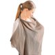 thumbnail image 1 of Nursing Cover For Baby Breastfeeding, Breathable Cotton Breastfeeding Cover With Rigid Hoop For Mother Nursing Apron, 1 of 4