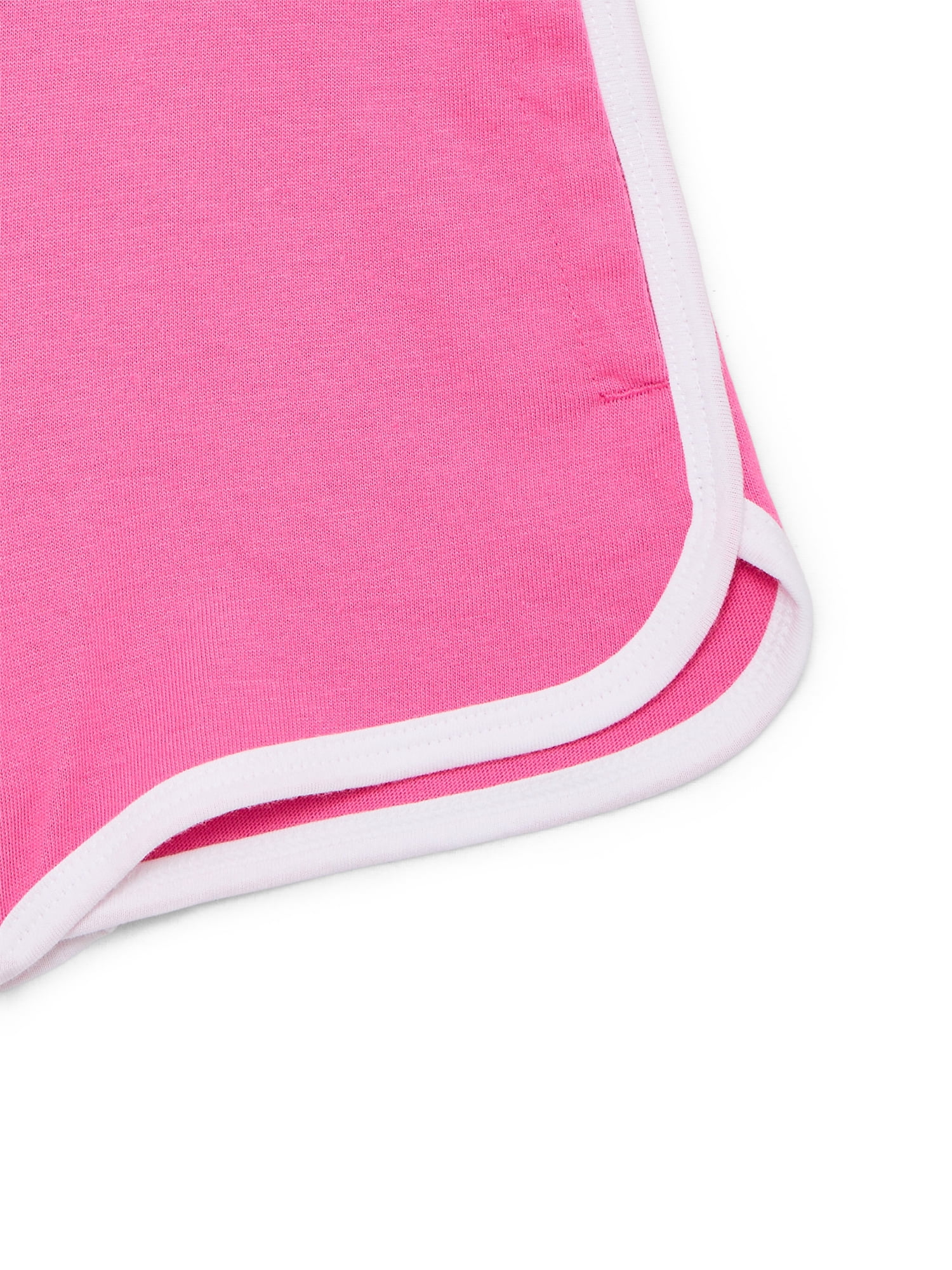 Wonder Nation Girls Dolphin Hem Shorts, Sizes 4-18 & Plus