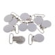 thumbnail image 4 of 10 pinzas para chupetes, pinzas para ropa, hacer portachupetes, babero infantil Blanco, 4 of 9