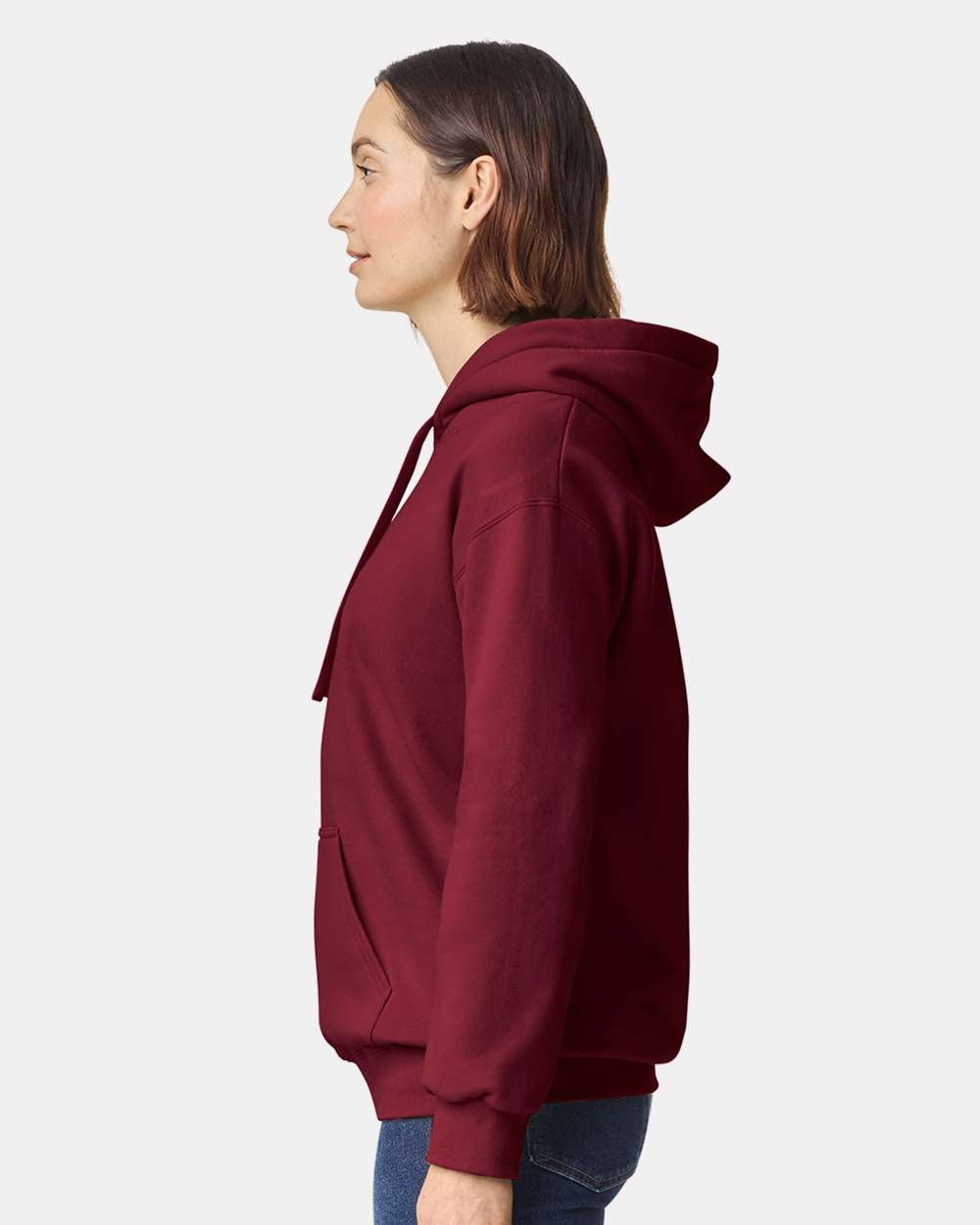 Gildan 19500 Hammer™ Maxweight Hooded Sweatshirt-Garnet-4XL