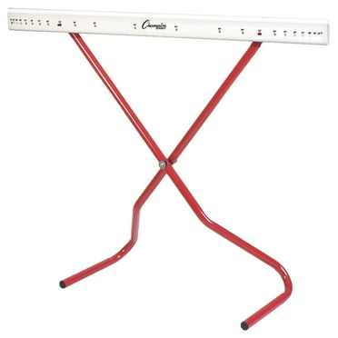 Champion Sports Adjustable Height Training Hurdle, Red
