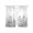 White Light Gray, variant on Eucalyptus Leaves Sheer Curtains 108 Inch Length 2 Panels Set Window Treatments, Spring Plants Country Yellow Rod Pocket Semi Curtains for Living Room/Bedroom/Kitchen Décor, 104"W x 108"L