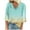 Light Blue, variant on Summer Casual Tops for Women Women's Half Sleeve Summer V-Neck Casual Tops Regular Printed Blouse Tops Red M