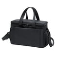 thumbnail image 2 of Bolsa organizadora para cochecito, bolsa de viaje para mamá, bolsas de mano universales, bolsa de pañales multifuncional, almacenamiento esencial para Negro, 2 of 7
