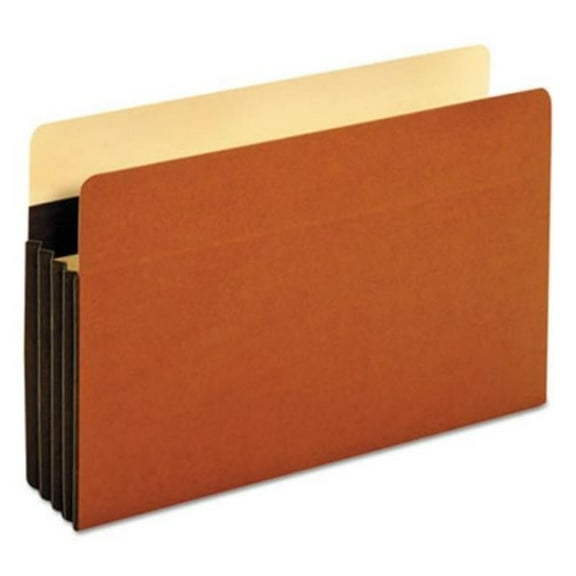 Pendaflex PFXC1526EHD 3.5 in. Heavy-Duty File Pocket Expansion - Legal Size, Red & Brown- Pack of 25