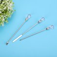 thumbnail image 4 of 3pcs Powder Spoon Stirring Bar Bubble Needle DIY Gel Acrylic Glitter Powder Mixing Jewelry Making ToolsPink, 4 of 9