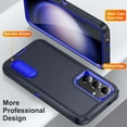 thumbnail image 3 of MYKOMI for Galaxy S25 Plus Case for Men,Heavy Duty Protection Shockproof Anti-Scratch Slim Fit Lightweight Protective Sturdy Case Hard Cover with Kickstand for Galaxy S25 Plus 6.6", 3 of 9