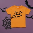 thumbnail image 3 of Spunky Stork Flying Bats Spooky Organic Cotton Halloween Top, Sizes Newborn to 16, 3 of 4