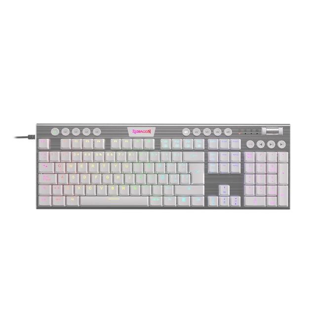 Teclado Gamer Redragon Horus K619-RGB Alámbrico Español Red Switch