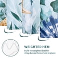 thumbnail image 4 of Ikfashoni Ocean Shower Curtain with Hooks,13pc Turtle Waterproof Fabric Bathroom Curtain, 72"X72", 4 of 8