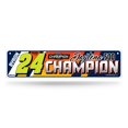 thumbnail image 1 of Rico Industries Nascar Racing 2025 Daytona 500 Champion Metal Street Sign 4"" X 15"" Home D?Cor - Dormitorio - Oficina - Cueva Del Hombre, 1 of 5
