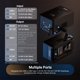 thumbnail image 3 of Batería V‑Mount NEEWER 6800 mAh 99 Wh USB‑C PD 100 W, 3 of 7