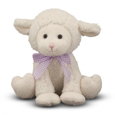 - Melissa & Doug Meadow Medley Lamby, Stuffed Animal Baby Lamb