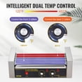 thumbnail image 3 of Hot Dog Roller VEVOR 12 Hot Dog Capacidad 5 rodillos 750 W, 3 of 9
