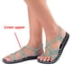 thumbnail image 3 of Sandalias Vestir Bohemias Cuerda Planas Cómodas Puntera Abierta para Mujer, 3 of 9