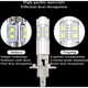 thumbnail image 4 of Juego de 2 bombillas LED H1 para faros delanteros, superbrillantes, 100 W, 2400 LM, luz de circulación diurna, haz de 360°, faros antiniebla, 4 of 5