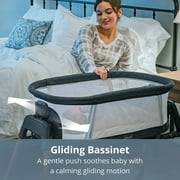 Chicco LullaGlide 3-in-1 Bassinet - Luna (Grey)
