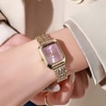 thumbnail image 2 of Resicozy Bracelet Square Watches for Women 2026 Casual Stainless Strap Quartz Elegant Wrist Watches Rose Gold, 2 of 3
