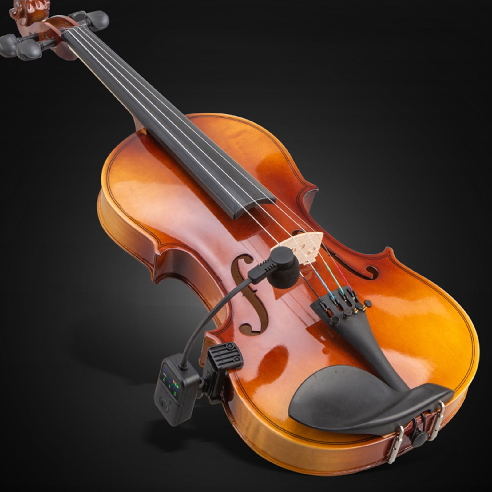 HUISZJ Instrument Microphone, Violin Performance Wireless Microphone, Rechargeable Professional Sound Pickup