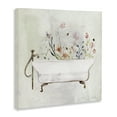thumbnail image 4 of Stupell Industries Butterfly Floral Tub Typography Painting Gallery Wrapped Canvas Art Print Wall Art, 17 x 17, 4 of 8