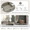 thumbnail image 6 of Rustic Chic Console Table with Storage, Sofa Table Entryway Hallway, 63 Inch, Gray Wash, 6 of 10
