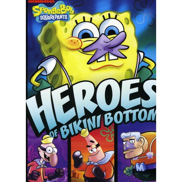 Spongebob Squarepants Heroes Of Bikini Bottom Dvd Walmart Com Walmart Com