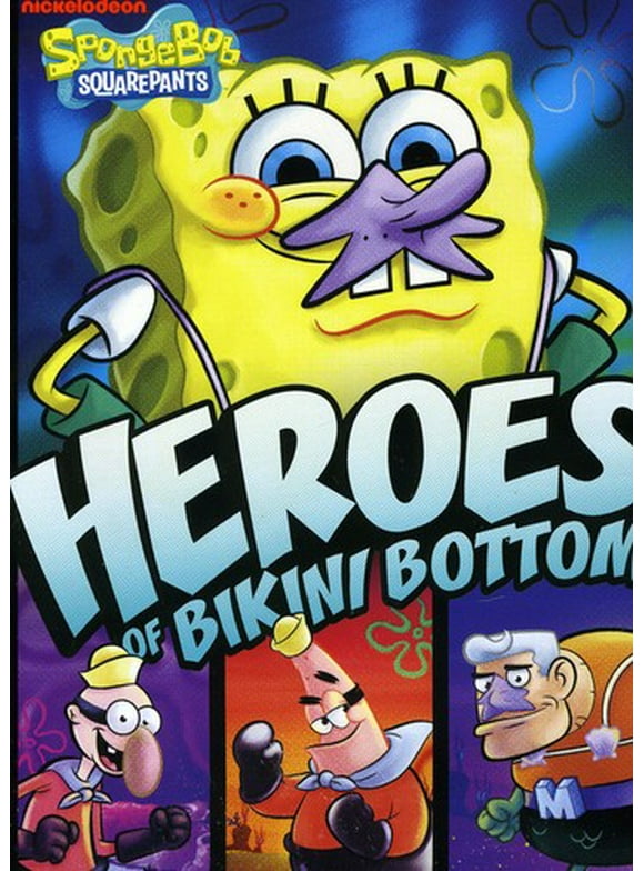 Heroes of Bikini Bottom (DVD), Nickelodeon, Kids & Family