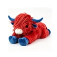 thumbnail image 2 of 4th Of July Highland-Cow Stuffed Animals, 15 inch Patriotic Highland Cow Plushies Toys, Cute Stuffed Animals Plush Pillow Women Men Independence Day Gift, 2 of 6