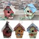 thumbnail image 1 of 3 Pcs Pastoral Patio Jardinería de Pájaro, Casas de Aves Decorativas de Pájaro Libre Colgando Villa Jardín Decoración shamjiam Casas decorativas para pájaros al aire libre, 1 of 8