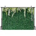 thumbnail image 1 of Greenery Backdrop with Flowers Green Leaf White Flower Photo Backdrops Bridal Backdrop for Wedding Backdrops Reception Ceremony Birthday Backdrop, 1 of 2