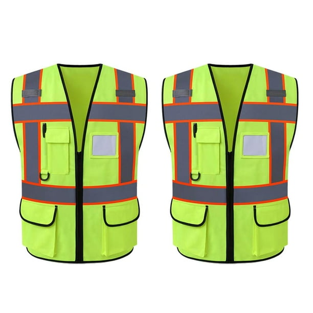 Chaleco de seguridad reflectante DYNWAVEMX Chaleco reflectante de seguridad con cremallera
