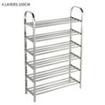 thumbnail image 2 of Decodeary 6-Tier Shoes Rack Organizer Multi-layer Stainless Shoe Storage Shelf for Living Room Doorway 80cm No.14, 2 of 6