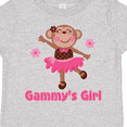 thumbnail image 4 of Inktastic Gammy's Girl Monkey Girls Toddler T-Shirt, 4 of 5