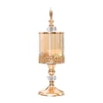 thumbnail image 1 of fastboy Ensemble de Contenants de Rangement en Verre Durable et Rétro Mode Réservoir de Rangement à Sec en Verre Couvert Doré Grande Taille, 1 of 6