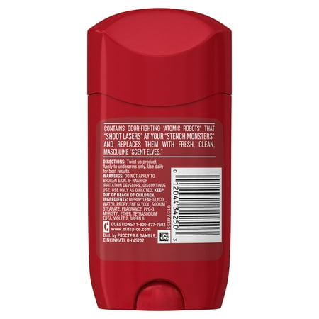 Old Spice High Endurance Fresh Scent Men's Deodorant 2.25 Oz