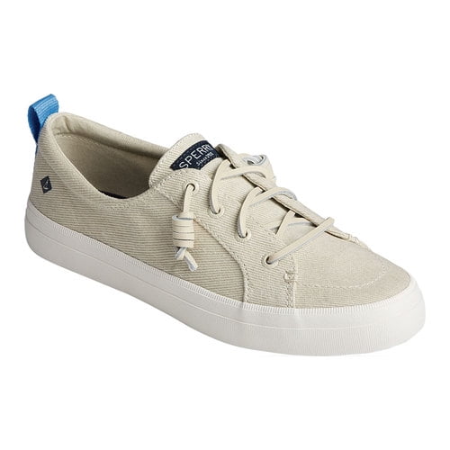 women's crest vibe washed twill sneaker