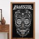thumbnail image 4 of Killswitch Engage - Cortina de puerta semiopaca de dos piezas con patrón de patchwork, cortinas opacas decorativas para dormitorio, sala de estar, decoración de habitación de niños, 34 x 56 pulgadas,, 4 of 7