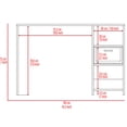thumbnail image 5 of Gray Desk with Storage Features / Create a Functional Office Space, 5 of 5