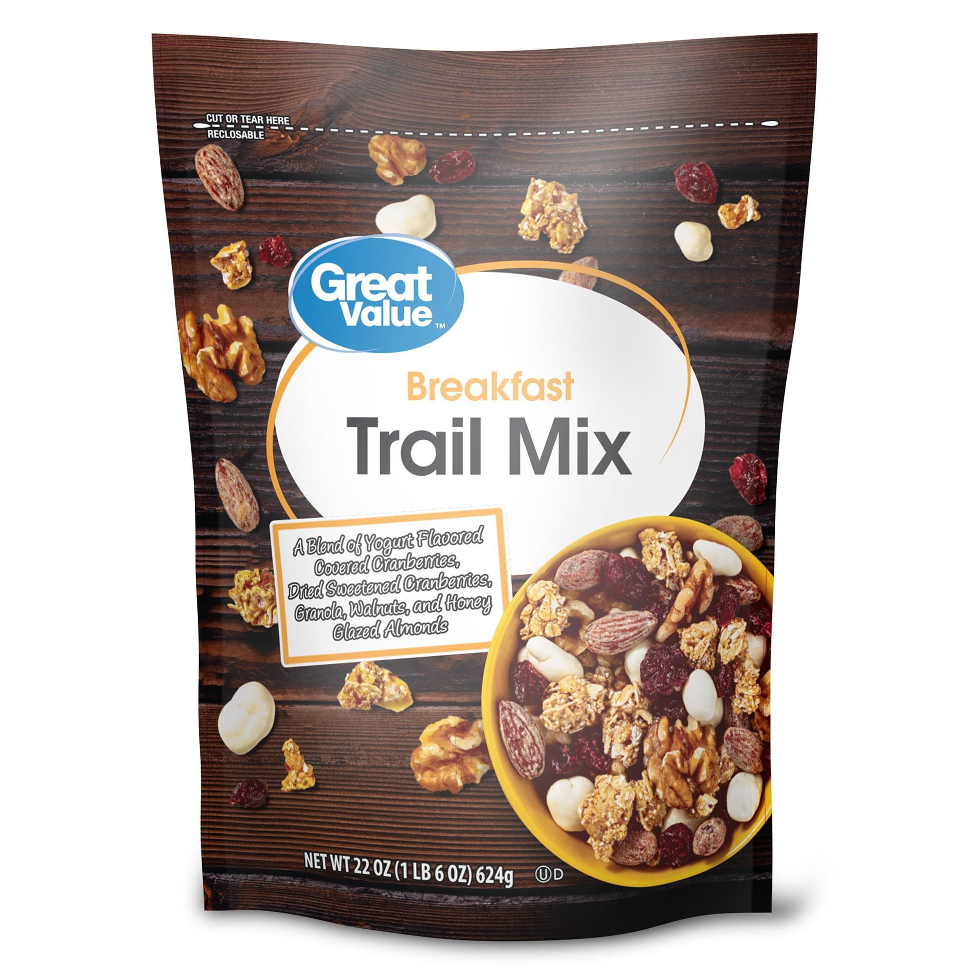 Great Value Breakfast Blend Trail Mix, 22 oz