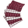 thumbnail image 1 of Design Imports CAMZ33323 Wine Combo Windowpane Dishcloth - Set of 6, 1 of 4