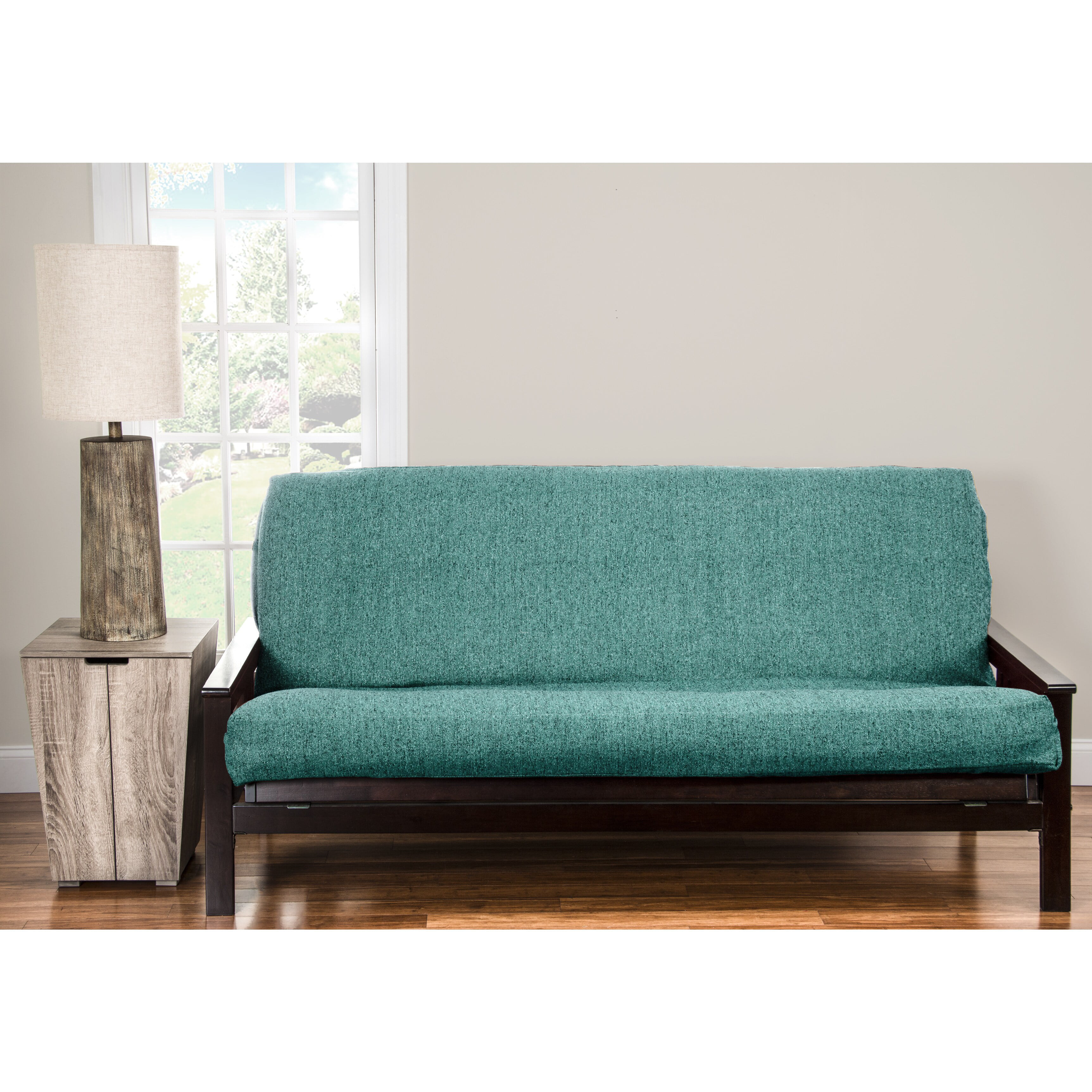 6x60x80 Queen Futon Mattress Covers , Turquoise