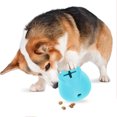 thumbnail image 3 of TPR Bite Resistant Leaky Food Ball For Dogs, Interactive IQ Training Toy, Teeth Grinding Chew Toy with Treat Dispensing, to Reduce Boredom and Anxiety, 3 of 7