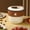 Brown, variant on Mini Rice Cooker, Hot Pot, Portable Ramen Pot, Steaming Stir-Frying Porridge Soup Maker, Fast Heating, Auto Power Off, Non-Stick Easy to Clean, Compact, Home Office Travel Use