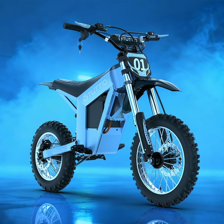 Tuttio Soleil01 GB Glacier Blue 3000W Electric Dirt Bike for Teens