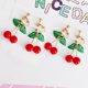 thumbnail image 5 of NUOLUX 1Par Pendientes Mujer Cereza Atractivo Para Eventos Y Regalos, 5 of 8