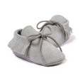 thumbnail image 3 of Infant Baby Girls and Boys Premium Soft Sole Moccasins Tassels Prewalker Anti-Slip Toddler Shoes, 3 of 12