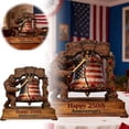 thumbnail image 5 of XINGAG 250th Anniversary Decor 1776–2026, 4th of July Patriotic Table Decorations, Red White and Blue Patriotic Decor, Memorial Day Decorations Independence Day Home Office Table Centerpieces Sign, 5 of 7