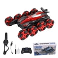 thumbnail image 1 of Bruce&Shark 8 Wheel RC Stunt Car, 2.4G Transform Toy with Gesture Control, Water Mist & Lights, Remote Control Car for Kids, 1 of 10